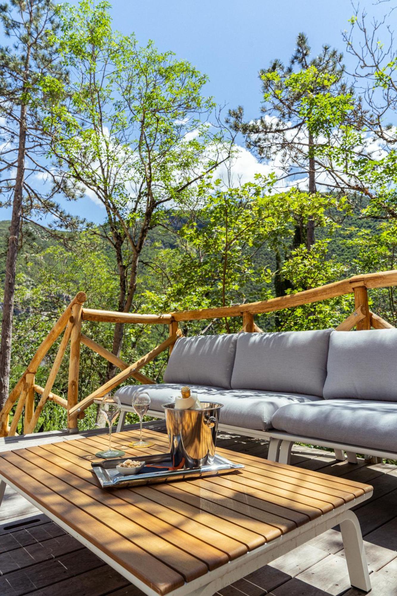 La Forestale Luxury Ecolodge Piano Terra- Appt Acqualagna Ngoại thất bức ảnh