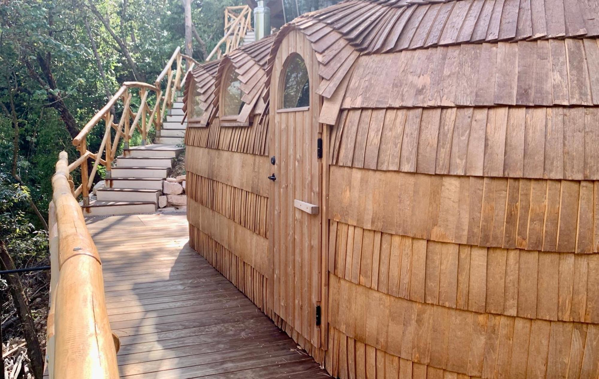 La Forestale Luxury Ecolodge Piano Terra- Appt Acqualagna Ngoại thất bức ảnh