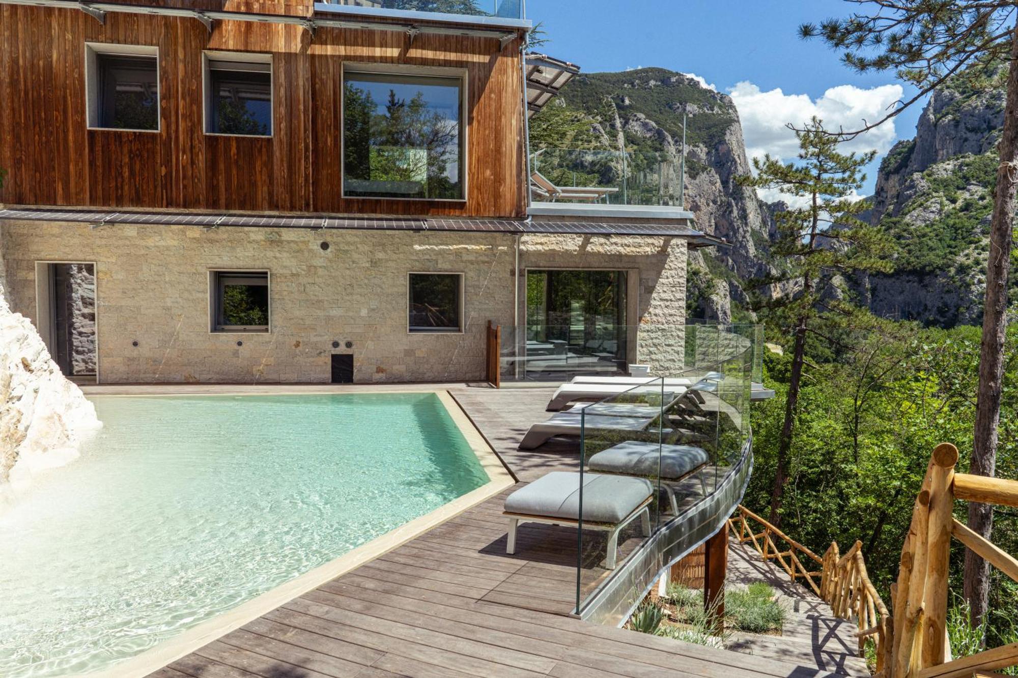 La Forestale Luxury Ecolodge Piano Terra- Appt Acqualagna Ngoại thất bức ảnh