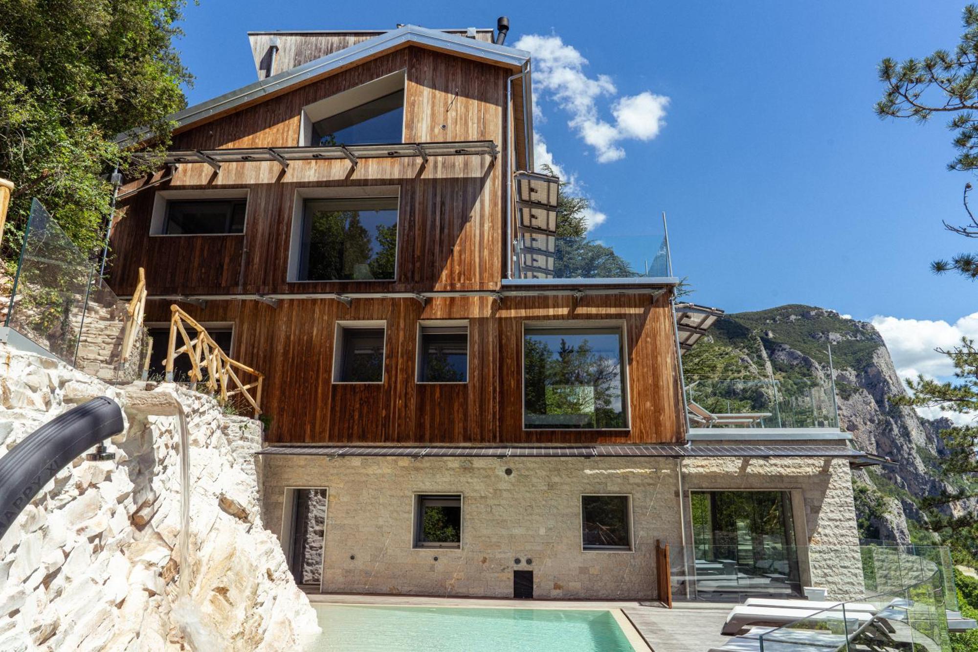 La Forestale Luxury Ecolodge Piano Terra- Appt Acqualagna Ngoại thất bức ảnh